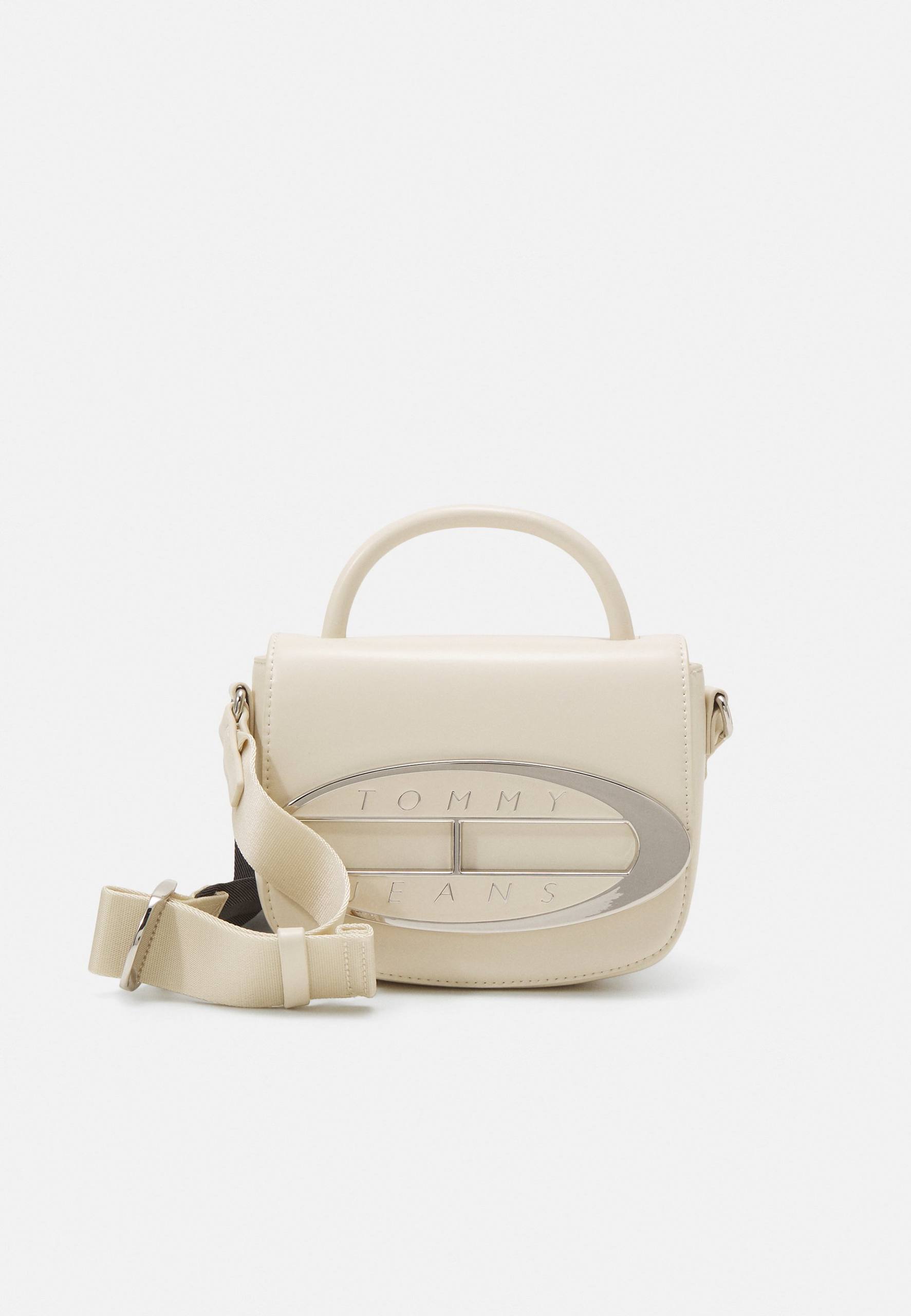 Tommy Jeans ORIGIN CROSSOVER - Handbag - beige